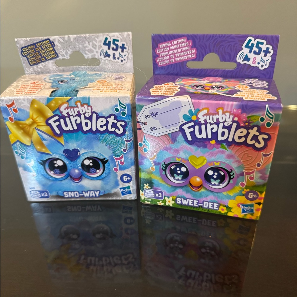 Furby Furblets Sno-Way and Swee-Dee Set